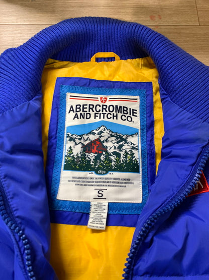 【中古品】【メンズ】 ABERCROMBIE AND FITCH アバクロンビーアンドフィッチ 146-240225-cn-1-min サイズ：S カラー：ブルー/イエロー 万代Net店