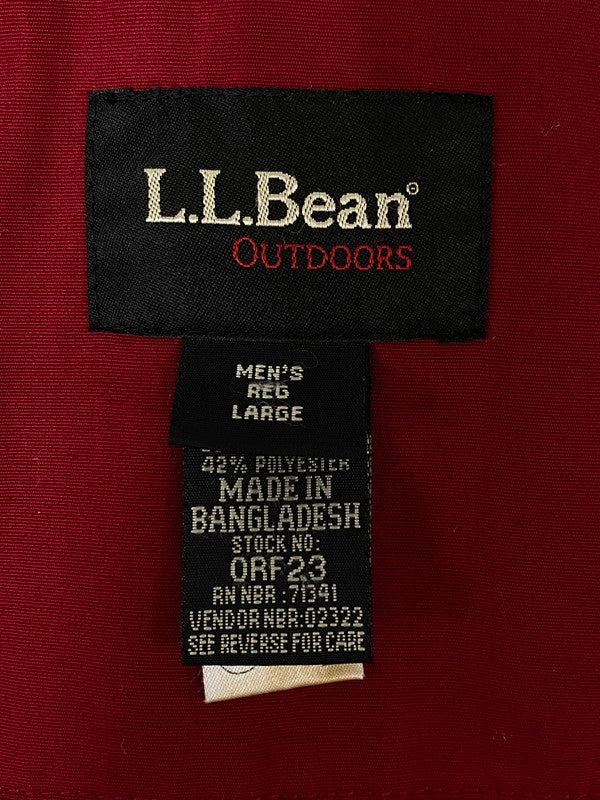 【中古品】【メンズ】  LLBEAN OUTDOORS ORF23 MOUNTAIN JACKET エルエルビーン アウトドア マウンテンジャケット アウター 144-240302-ks-14-min サイズ：L カラー：レッド 万代Net店