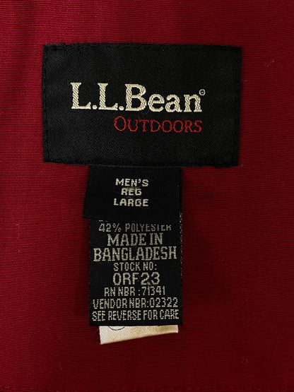 【中古品】【メンズ】  LLBEAN OUTDOORS ORF23 MOUNTAIN JACKET エルエルビーン アウトドア マウンテンジャケット アウター 144-240302-ks-14-min サイズ：L カラー：レッド 万代Net店