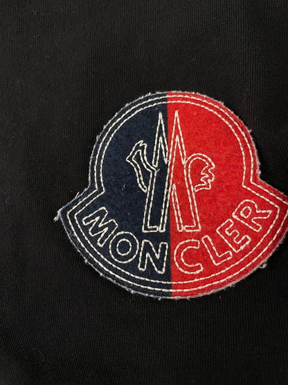 【中古品】【メンズ】 MONCLER モンクレール ジーニアス GENIUS LS T-SHIRT "BLACK” 長袖 Ｔシャツ 141-240229-cn-13-min サイズ：XL カラー：ブラック 万代Net店