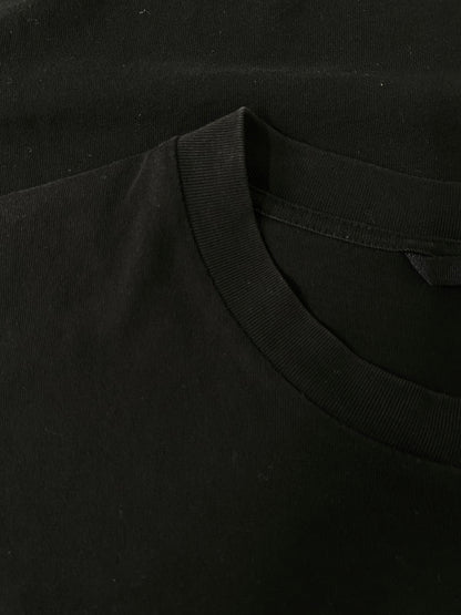 【中古品】【メンズ】 MONCLER モンクレール ジーニアス GENIUS LS T-SHIRT "BLACK” 長袖 Ｔシャツ 141-240229-cn-13-min サイズ：XL カラー：ブラック 万代Net店