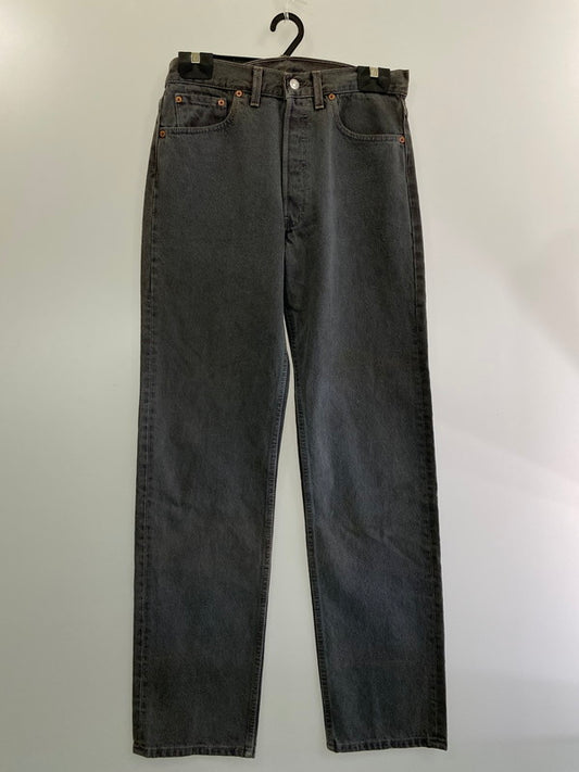 【中古品】【メンズ】 Levi's リーバイス 501-5951 刻印544 USA製 92年製造 90S 501 後染めデニムパンツ ボトムス 157-240229-ks-19-min サイズ：32×34 カラー：グレー 万代Net店