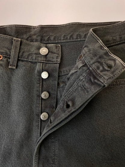 【中古品】【メンズ】 Levi's リーバイス 501-5951 刻印544 USA製 92年製造 90S 501 後染めデニムパンツ ボトムス 157-240229-ks-19-min サイズ：32×34 カラー：グレー 万代Net店