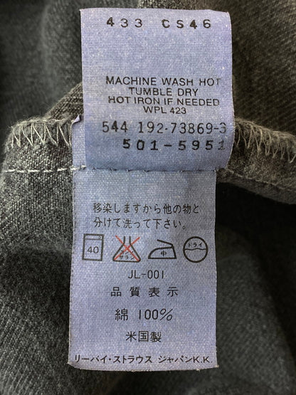 【中古品】【メンズ】 Levi's リーバイス 501-5951 刻印544 USA製 92年製造 90S 501 後染めデニムパンツ ボトムス 157-240229-ks-19-min サイズ：32×34 カラー：グレー 万代Net店