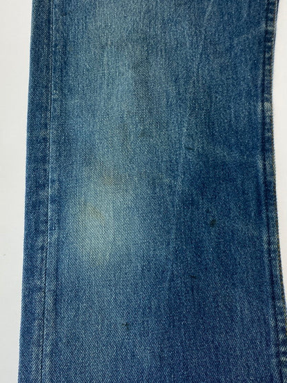 【現状渡し品】【メンズ】 Levi's リーバイス DENIM PANTS 刻印524 USA製 エルパソ工場製 脇割り 80S 501 デニムパンツ ボトムス 157-240229-ks-20-min サイズ：29×36 カラー：インディゴ 万代Net店