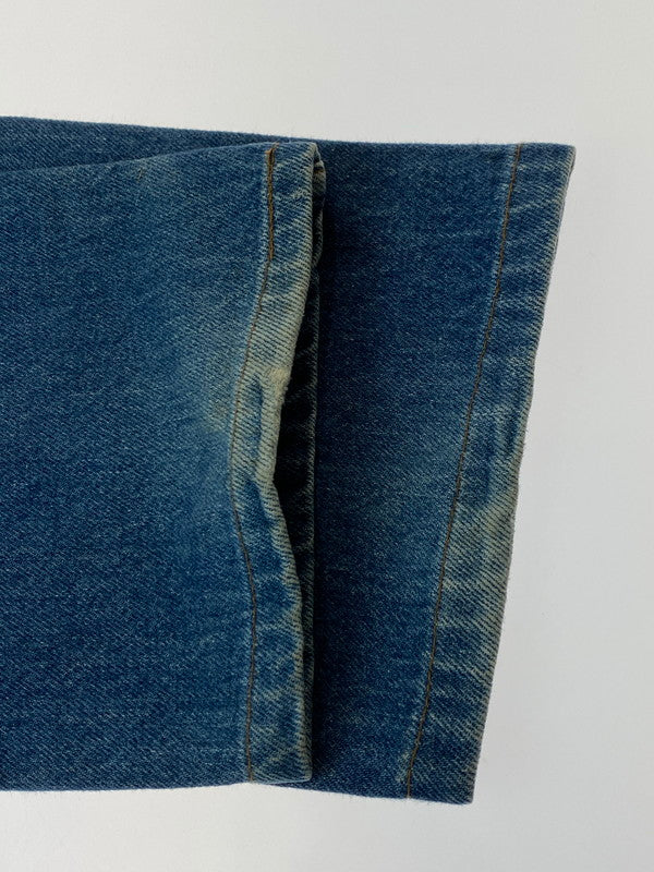 【現状渡し品】【メンズ】 Levi's リーバイス DENIM PANTS 刻印524 USA製 エルパソ工場製 脇割り 80S 501 デニムパンツ ボトムス 157-240229-ks-20-min サイズ：29×36 カラー：インディゴ 万代Net店