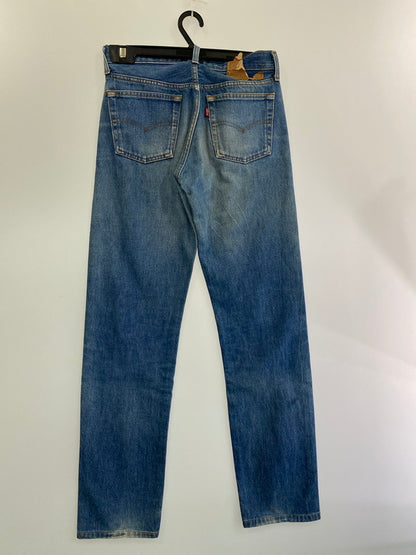 【現状渡し品】【メンズ】 Levi's リーバイス DENIM PANTS 刻印524 USA製 エルパソ工場製 脇割り 80S 501 デニムパンツ ボトムス 157-240229-ks-20-min サイズ：29×36 カラー：インディゴ 万代Net店