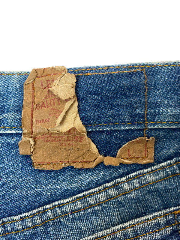 【現状渡し品】【メンズ】 Levi's リーバイス DENIM PANTS 刻印524 USA製 エルパソ工場製 脇割り 80S 501 デニムパンツ ボトムス 157-240229-ks-20-min サイズ：29×36 カラー：インディゴ 万代Net店