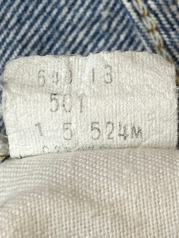 【現状渡し品】【メンズ】 Levi's リーバイス DENIM PANTS 刻印524 USA製 エルパソ工場製 脇割り 80S 501 デニムパンツ ボトムス 157-240229-ks-20-min サイズ：29×36 カラー：インディゴ 万代Net店