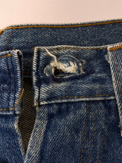 【現状渡し品】【メンズ】 Levi's リーバイス DENIM PANTS 刻印524 USA製 エルパソ工場製 脇割り 80S 501 デニムパンツ ボトムス 157-240229-ks-20-min サイズ：29×36 カラー：インディゴ 万代Net店