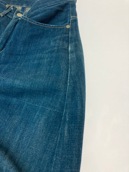 【中古品】【メンズ】 Levi's RED リーバイスレッド WPL-423 チュニジア製 ”TWISTED期”立体裁断デニムパンツ ジーンス ジーパン ボトムス ズボン 157-240308-me-08-min サイズ：26×30 カラー：インディゴ 万代Net店