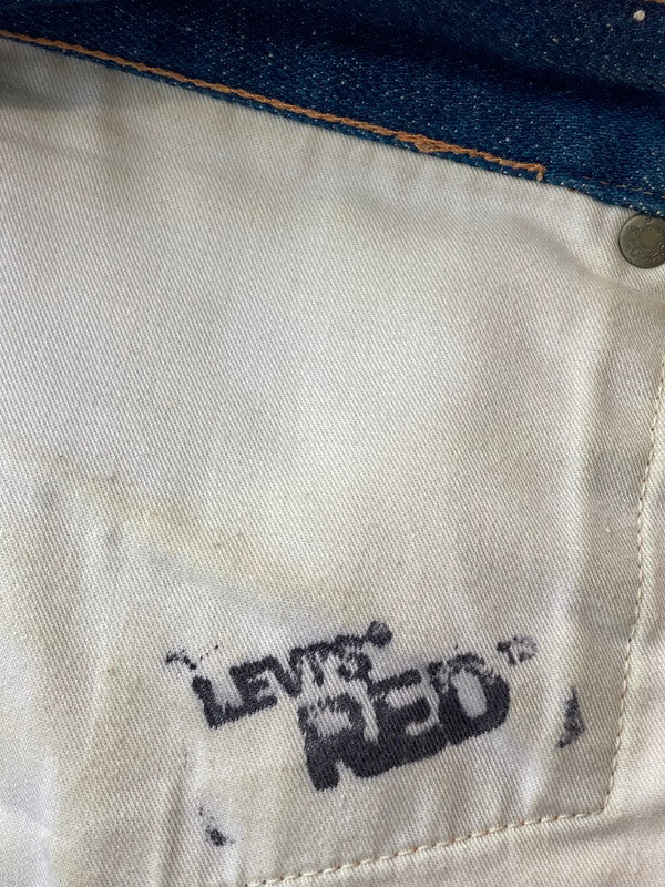 【中古品】【メンズ】 Levi's RED リーバイスレッド WPL-423 チュニジア製 ”TWISTED期”立体裁断デニムパンツ ジーンス ジーパン ボトムス ズボン 157-240308-me-08-min サイズ：26×30 カラー：インディゴ 万代Net店