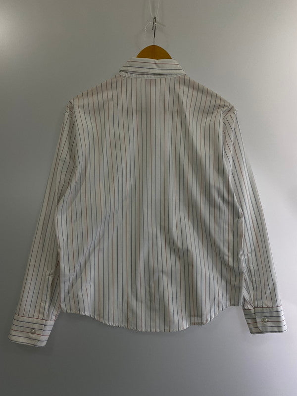 【中古品】【メンズ】 TENDERLOIN テンダーロイン T-STRIPE WORK SHIRT 長袖シャツ トップス 142-240229-ks-08-min サイズ：S カラー：ホワイト 万代Net店