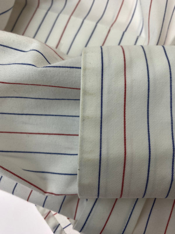 【中古品】【メンズ】 TENDERLOIN テンダーロイン T-STRIPE WORK SHIRT 長袖シャツ トップス 142-240229-ks-08-min サイズ：S カラー：ホワイト 万代Net店