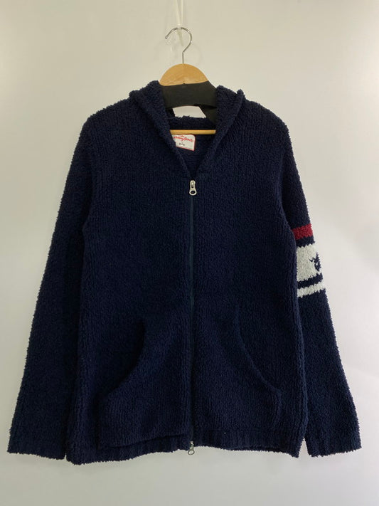 【中古品】【メンズ】 THE ROLLING STONES BY MARBLES MJK-A17RS01 PILE HOODED JACKET ローリングストーンズ ジャケット 140-240229-ks-03-min サイズ：XS カラー：ブラック 万代Net店