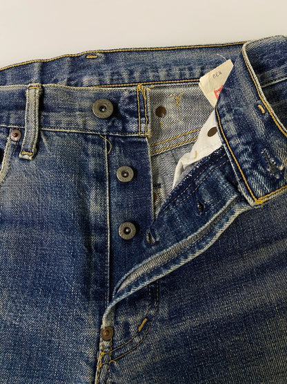 【中古品】【メンズ】 Levi's リーバイス 刻印J22 日本製 94年1月製造 702XX デニムパンツ ジーンズ ジーパン ボトムス ズボン 157-240229-me-19-min サイズ：30×34 カラー：インディゴ 万代Net店