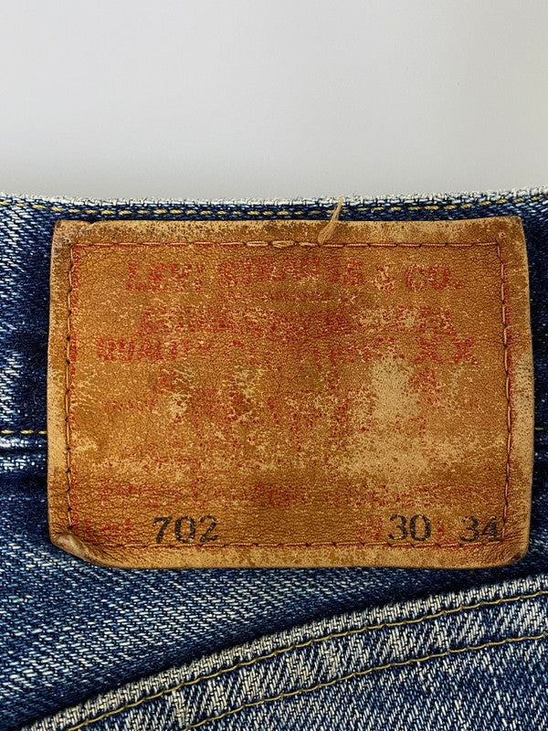 【中古品】【メンズ】 Levi's リーバイス 刻印J22 日本製 94年1月製造 702XX デニムパンツ ジーンズ ジーパン ボトムス ズボン 157-240229-me-19-min サイズ：30×34 カラー：インディゴ 万代Net店