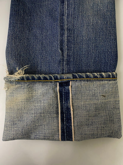 【中古品】【メンズ】 Levi's リーバイス 刻印J22 日本製 94年1月製造 702XX デニムパンツ ジーンズ ジーパン ボトムス ズボン 157-240229-me-19-min サイズ：30×34 カラー：インディゴ 万代Net店