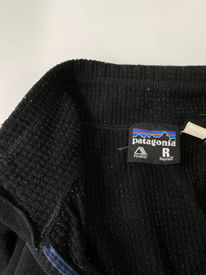 【中古品】【メンズ】 patagonia パタゴニア REGULATOR R1 FLASH PULLOVER レギュレーター R1 フラッシュプルオーバー トップス 144-240228-yn-16-min サイズ：XL カラー：ブラック 万代Net店