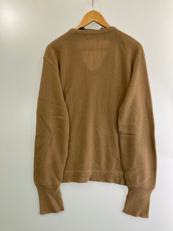 【中古品】【メンズ】 IZOD LACOSTE V NECK SWEATER Vネックニットセーター トップス 146-240307-yn-08-min サイズ：XL カラー：ブラウン系 万代Net店