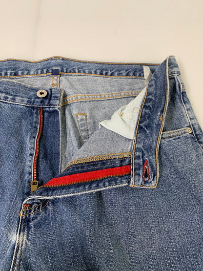 【中古品】【メンズ】  TOMMY JEANS ミー ジーンズ BAGGY DENIM PANTS バギー デニムパンツ ボトムス ズボン 157-250107-me-21-min サイズ：36×32 カラー：インディゴ 万代Net店