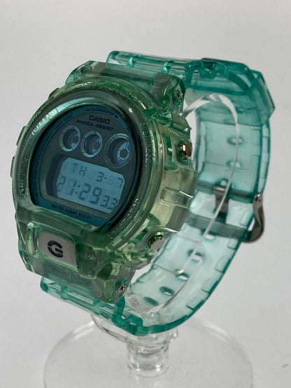 【中古品】【メンズ/レディース】 G-SHOCK ジーショック デジタル クォーツ腕時計 DW-6900PL-7JF 腕時計 時計 196-240321-jt-06-min カラー：スケルトングリーン 万代Net店