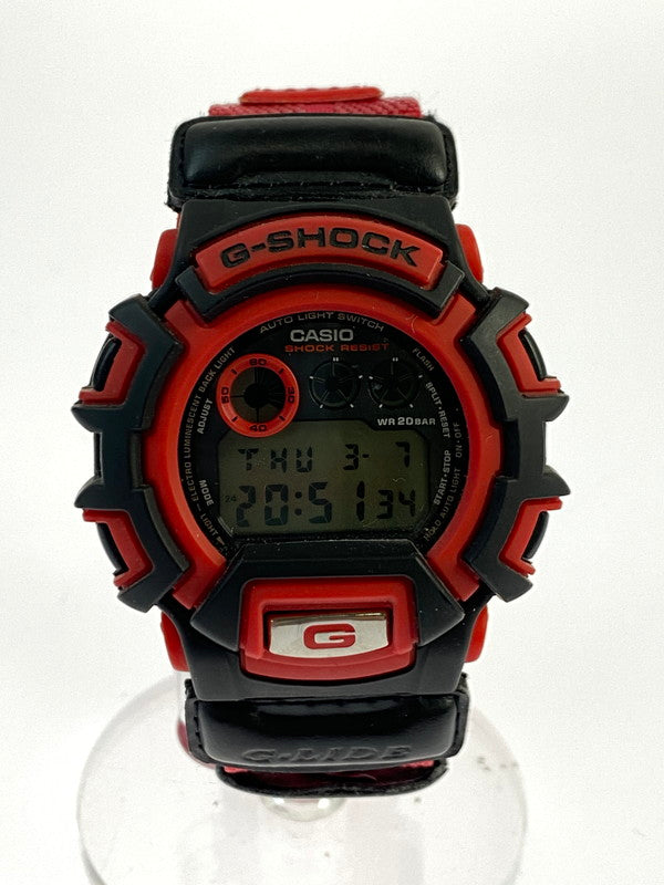 【中古品】【メンズ】  G-SHOCK×COCA-COLA GL-100 "限定コラボ"G-LIDE デジタル クォーツ腕時計 ジーショック×コカ・コーラ 腕時計 時計 196-240321-jt-03-min カラー：ブラック/レッド 万代Net店