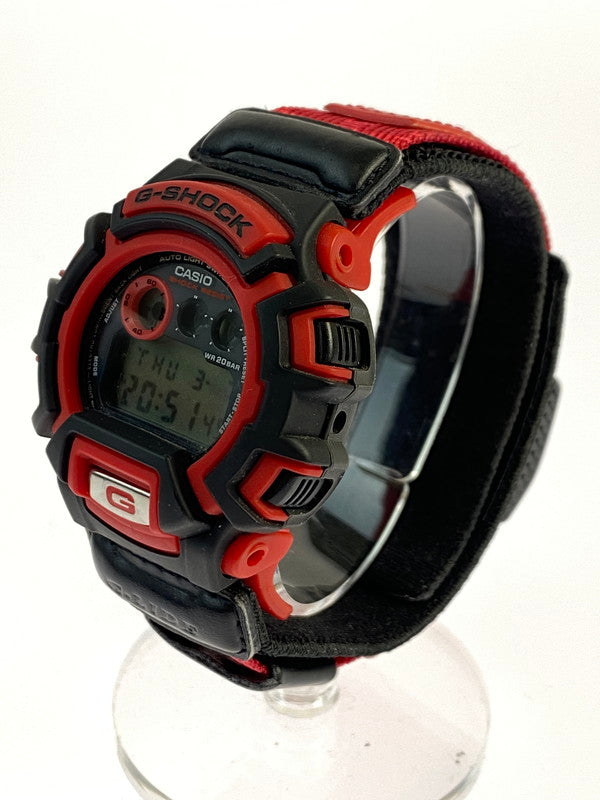 【中古品】【メンズ】  G-SHOCK×COCA-COLA GL-100 "限定コラボ"G-LIDE デジタル クォーツ腕時計 ジーショック×コカ・コーラ 腕時計 時計 196-240321-jt-03-min カラー：ブラック/レッド 万代Net店