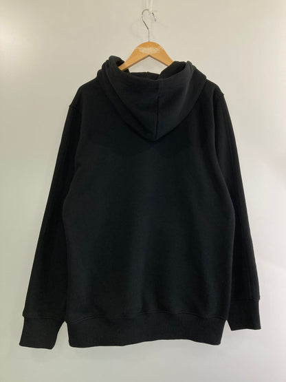 【中古品】【メンズ】  1017 ALYX 9SM HOODED SWEATSHIRT VISUAL アリクス フーデッド スウェットシャツ プルオーバー パーカー トップス 141-240314-yn-01-min サイズ：L カラー：ブラック 万代Net店