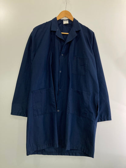 【中古品】【メンズ】  USED SHOPCOAT ユーズド ショップコート アウター 146-240318-yn-26-min サイズ：XL カラー：ネイビー 万代Net店