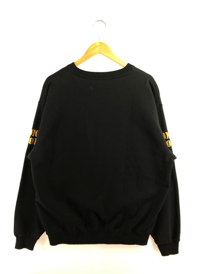 【中古品】【メンズ】 XLARGE エクストララージ HOCKEY CREWNECK SWEAT 101231012004 ホッケー クルーネック スウェット トレーナー 150-260516-na-18-tagh サイズ：L カラー：ブラック 万代Net店