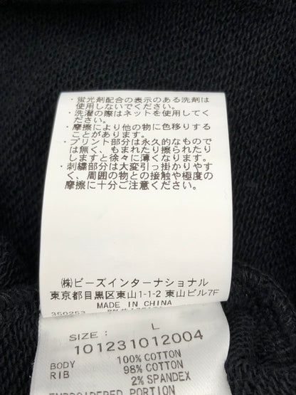 【中古品】【メンズ】 XLARGE エクストララージ HOCKEY CREWNECK SWEAT 101231012004 ホッケー クルーネック スウェット トレーナー 150-260516-na-18-tagh サイズ：L カラー：ブラック 万代Net店