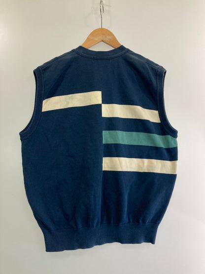 【中古品】【メンズ】 CHRISTIAN DIOR SPORTS クリスチャンディオールスポーツ COTTON VEST L6M2707 コットンベスト 141-240308-me-15-min サイズ：LL カラー：ネイビー 紺 万代Net店