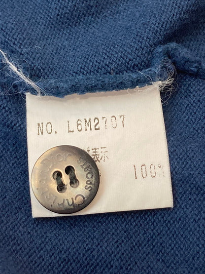 【中古品】【メンズ】 CHRISTIAN DIOR SPORTS クリスチャンディオールスポーツ COTTON VEST L6M2707 コットンベスト 141-240308-me-15-min サイズ：LL カラー：ネイビー 紺 万代Net店