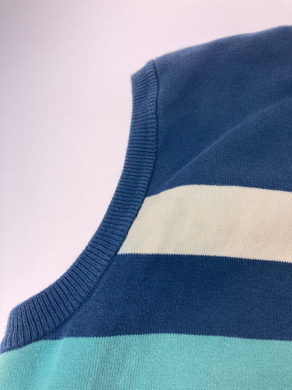 【中古品】【メンズ】 CHRISTIAN DIOR SPORTS クリスチャンディオールスポーツ COTTON VEST L6M2707 コットンベスト 141-240308-me-15-min サイズ：LL カラー：ネイビー 紺 万代Net店