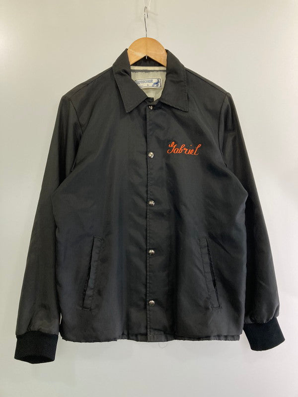 【中古品】【メンズ】  CAPRICORN COACH JACKET カプリコーン コーチジャケット ライトアウター 146-240318-yn-23-min サイズ：S カラー：ブラック 万代Net店