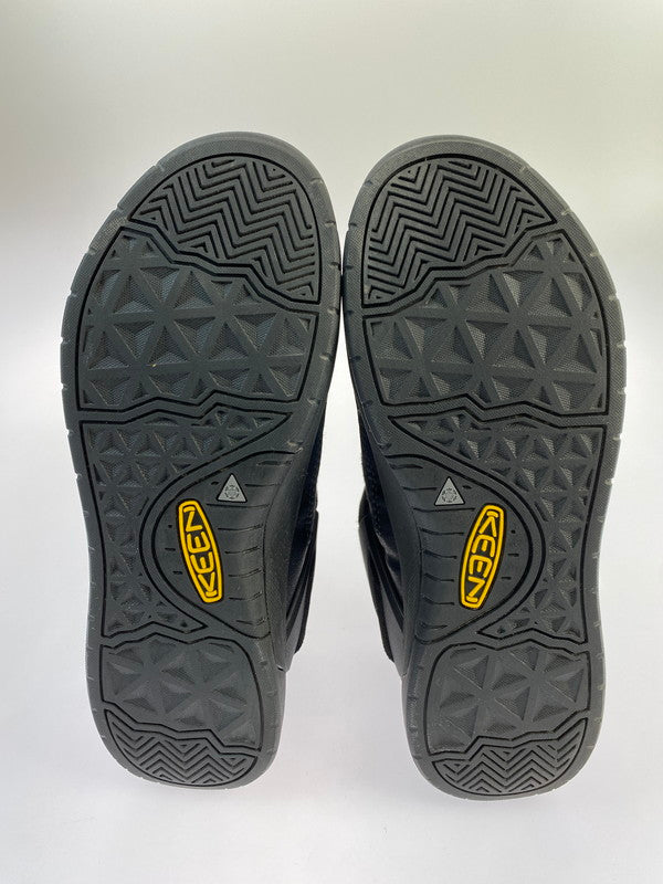 【中古品】【メンズ/レディース】 KEEN キーン 1026794 HOODROMEO MINI SNEAKERS スニーカー シューズ 靴 164-240315-ks-32-min サイズ：25cm カラー：BLACK FELT/BLACK 万代Net店