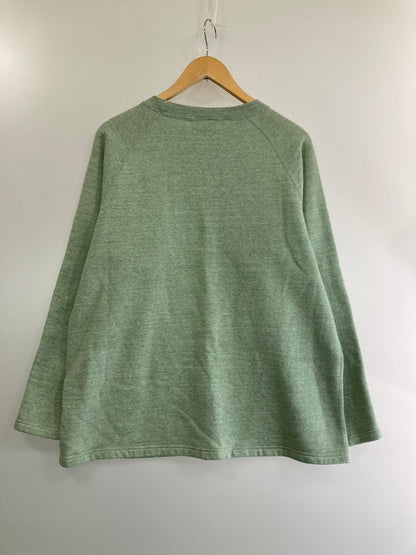 【中古品】【メンズ】 STANDARD CALIFORNIA スタンダードカリフォルニア HIT THE ROAD SWEATSHIRT スウェットトレーナー プルオーバー トップス 140-240313-yn-10-min サイズ：M カラー：グリーン系 万代Net店