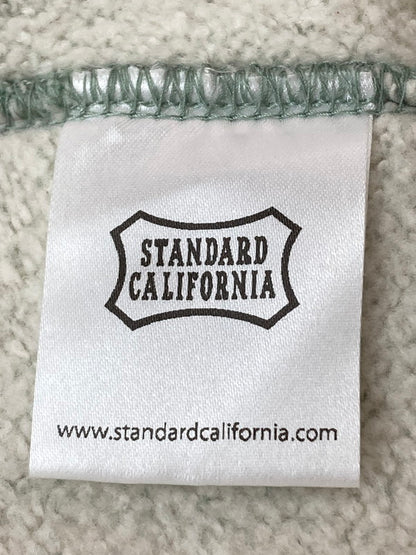 【中古品】【メンズ】 STANDARD CALIFORNIA スタンダードカリフォルニア HIT THE ROAD SWEATSHIRT スウェットトレーナー プルオーバー トップス 140-240313-yn-10-min サイズ：M カラー：グリーン系 万代Net店