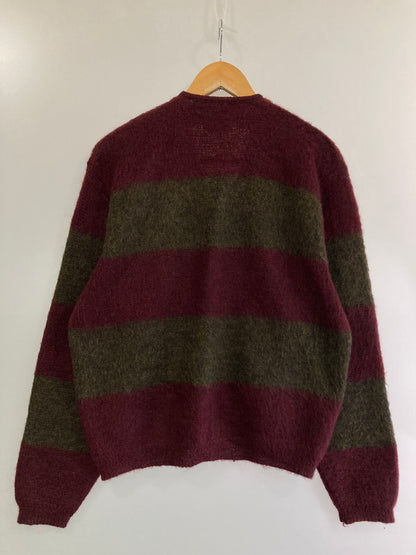 【中古品】【メンズ】 TOWNCRAFT タウンクラフト 60's MOHAIR CARDIGAN モヘアカーディガン トップス 146-240315-yn-08-min サイズ：L カラー：ブラウン/ボルドー 万代Net店