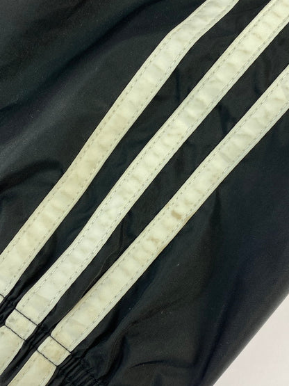【現状渡し品】【メンズ】 adidas アディダス 90S NYLON HALF ZIP JACKET 1990年代 ナイロン ハーフジップ ジャケット メンズ アウター 146-260410-KS-18-min サイズ：XL カラー：ブラック 万代Net店