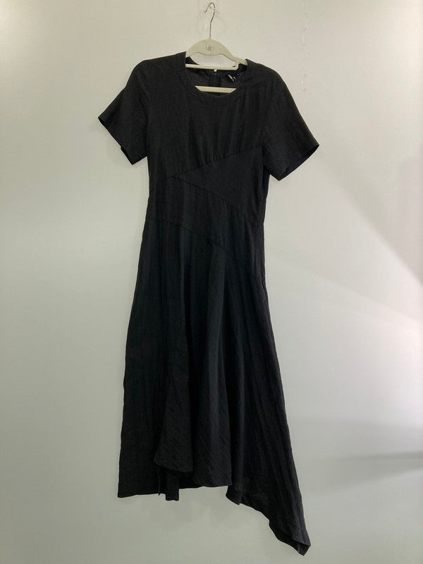 【中古品】【レディース】 tricot COMME des GARCONS トリココムデギャルソン ヴィンテージ リネン カットワーク ワンピース  169-240430-yn-23-min サイズ：M カラー：ブラック 万代Net店