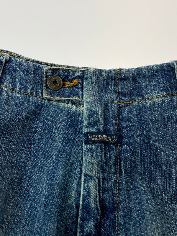 【現状渡し品】【メンズ】  MARITHE FRANCOIS GIRBAUD 90's SHUTTLE DENIM PANTS マリテフランソワジルボー シャトル デニムパンツ ボトムス 157-240831-yn-13-min サイズ：36 カラー：インディゴ 万代Net店