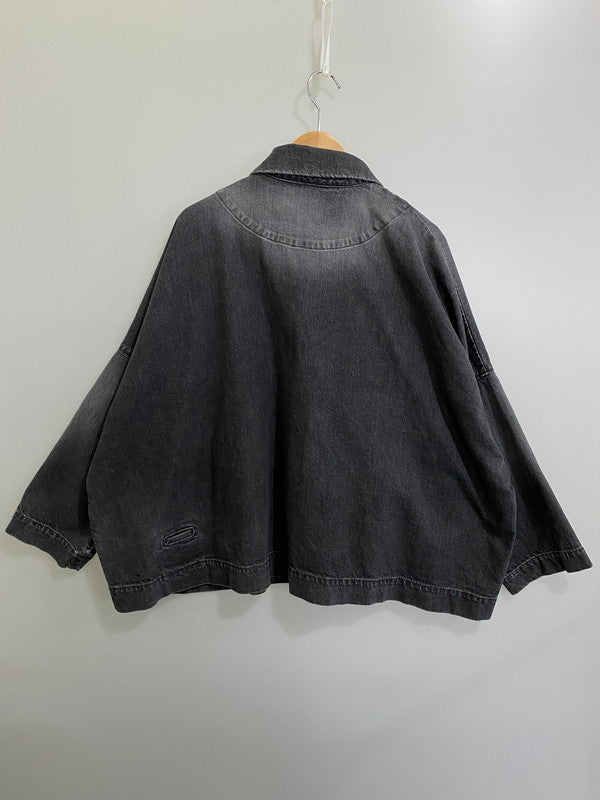 【中古品】【メンズ】 Dulcamara ドゥルカマラ 21AW DENIM DOUBLE SHORT CT デニムダブルショートCT アウター 140-240410-ks-01-min カラー：GRAY 万代Net店