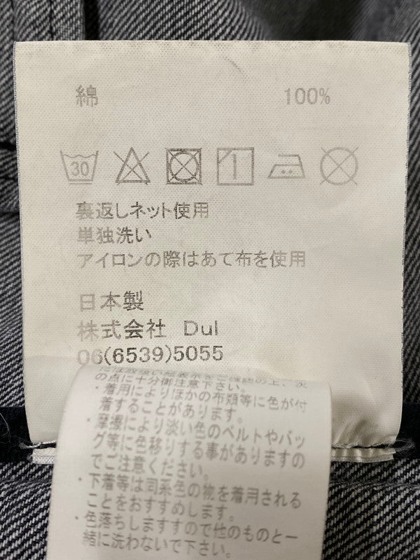 【中古品】【メンズ】 Dulcamara ドゥルカマラ 21AW DENIM DOUBLE SHORT CT デニムダブルショートCT アウター 140-240410-ks-01-min カラー：GRAY 万代Net店