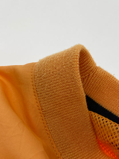 【中古品】【メンズ】 POLO GOLF ポロゴルフ ワンポイント刺繍ロゴ SS NYLON PULLOVER ナイロン プルオーバー 半袖 ショートスリーブ 146-260718-AS-66-min サイズ：XL カラー：オレンジ 万代Net店