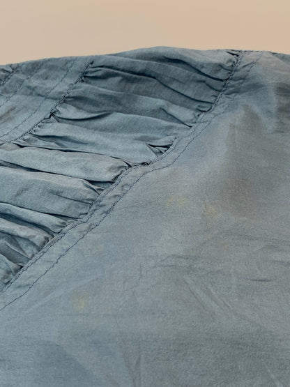 【現状渡し品】【メンズ】 EVR イーヴィーアール SILK JACKET シルクジャケット ナイロンジャケット 146-260611-kt-08-min サイズ：XL カラー：ブルー系 万代Net店