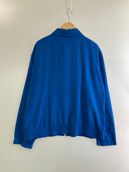 【中古品】【メンズ】 CITY GIRL SPORT ZIP UP DESIGN SHIRT シティガール スポーツ ジップアップ デザインシャツ トップス 146-240323-yn-12-min サイズ：18 カラー：ブルー 万代Net店
