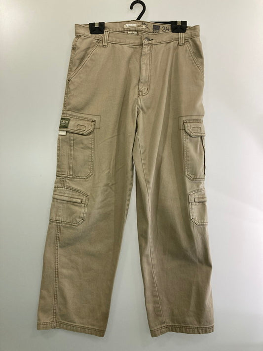 【中古品】【メンズ】 EXCO CARGO PANTS カーゴパンツ ボトムス 157-240906-yn-05-min サイズ：34 カラー：ベージュ系 万代Net店