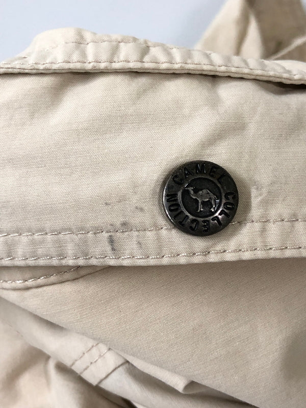 【中古品】【メンズ】 CAMEL COLLECTION キャメル コレクション NYLON MOUNTAIN PARKA ナイロン マウンテン パーカー メンズ アウター アウトドア 146-260510-em-66-min カラー：ライトベージュ 万代Net店